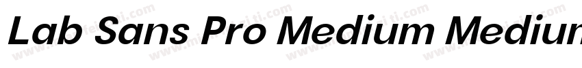 Lab Sans Pro Medium Medium字体转换